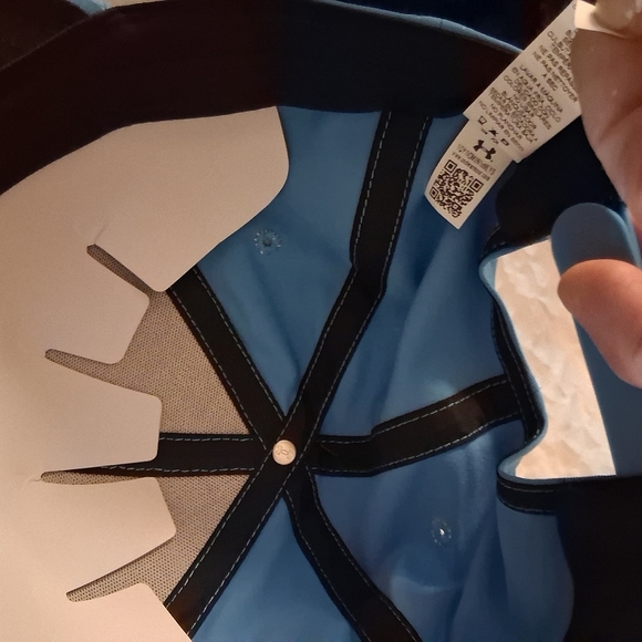 Under Armour Mens Blue Adjustable Hat Cap Athletic Outdoors Lightweight Comfort - Picture 6 of 6